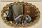 Art Deco Scalloped Oval Mirror, Image 2
