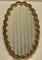 Art Deco Scalloped Oval Mirror 5
