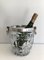 Crystal and Silver Metal Champagne Bucket, 1930s 2