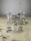 Italian Oil and Vinegar Set in 800 Silver and Crystal, 1990, Image 4