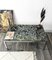 Mid-Century Coffee Table in Chrome and Green Marble, 1960 11
