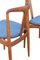 Juliane Chairs in Teak by Johannes Andersen for Uldum Møbelfabrik, 1960s, Set of 6 2