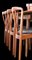 Juliane Chairs in Teak by Johannes Andersen for Uldum Møbelfabrik, 1960s, Set of 6 13