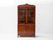 Art Nouveau Book Cabinet with Intarsia, 1890s 1