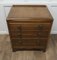 Art Deco Golden Oak Chest of Drawers from Lebus, 1950s 5