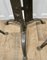 Floor Standing Cathedral Candleholders in Hand Forged Iron, 1994, Set of 4, Image 4