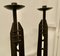 Floor Standing Cathedral Candleholders in Hand Forged Iron, 1994, Set of 4, Image 8