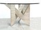 Architectural Travertine Dining Table, 1970s 3