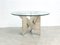 Architectural Travertine Dining Table, 1970s 5