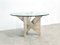 Architectural Travertine Dining Table, 1970s 4