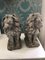Early 20th Century Cement Mix Lions, 1890s, Set of 2 3
