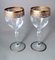 Italian Louis XVI Style Water Goblets with Gold Rim, 1970s, Set of 6 10