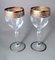 Italian Louis XVI Style Water Goblets with Gold Rim, 1970s, Set of 6, Image 10