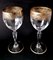 Italian Louis XVI Style Water Goblets with Gold Rim, 1970s, Set of 6 14