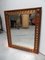 Vintage Rectangular Gilded Mirror, 1950s, Image 3