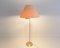 Mid-Century Moderne Stehlampe aus Messing mit drehbarem Arm, 1960er 3