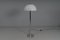Lámpara de pie de cromo con aspecto de mármol, años 60, Imagen 6