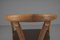 Teak and Leather Desk Chair, Denmark, 1960s, Image 8