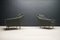 Wood and Fabric Armchairs by Eddie Harlis for Hans Kaufeld, 1960s, Set of 2, Image 3