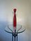 Mid-Century Swedish Red Candleholder by Master Craftsman Rude Osolnik, 1960s 3