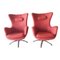 Scandinavian Lounge Chairs with Ottomans from Bröderna Andersson, Sweden, 2000s, Set of 4, Image 7