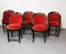 Vintage Theater Chairs, Set of 5 2