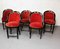 Vintage Theater Chairs, Set of 5, Image 2
