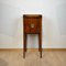 Biedermeier Nightstand in Cherry Veneer and Brass, 1820 6