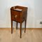 Biedermeier Nightstand in Cherry Veneer and Brass, 1820 3