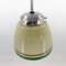 Art Deco Hand Painted Glass Pendant Light, 1930s 6