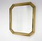 Metal Mirror with Gold Patina, Former Czechoslovakia, 1970s 10