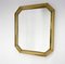 Metal Mirror with Gold Patina, Former Czechoslovakia, 1970s, Image 10