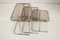 Chrome Nesting Tables, Former Czechoslovakia, 1980s, Set of 3 8