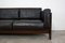 Vintage Rosewood and Leather Bastiano Three-Seater Sofa by Tobia Scarpa for Knoll 4