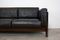 Vintage Rosewood and Leather Bastiano Three-Seater Sofa by Tobia Scarpa for Knoll, Image 4