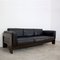 Vintage Rosewood and Leather Bastiano Three-Seater Sofa by Tobia Scarpa for Knoll 5