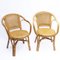 Bamboo and Cane Armchairs, 1960s, Set of 2 2