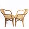 Bamboo and Cane Armchairs, 1960s, Set of 2, Image 6