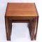 Quadrille Nesting Tables in Teak attributed to G-Plan, 1980s, Set of 3 6
