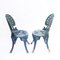 Gartenstühle aus Aluminiumguss, 1950er, 2 . Set 4