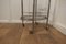 Vintage Art Deco Silver Drinks Trolley with Glass Tray, 1940s 15