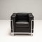 Lc2 Grand Comfort 2-Seater Sofa and Armchairs in Leather attributed to Le Corbusier, 1980s, Set of 3 11