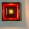 Square Ceramic Wall Light, Germany, 1970s 8