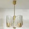 Clear Ice Glass Chandelier in the style of Fagerlund, 1960s, Image 8