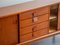 Credenza in teak attribuita a Oswald Vermaercke per V-Form, anni '60, Immagine 11