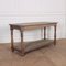 French Bleached Oak Drapers Table, Image 1