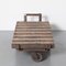 Industrial Rolling Pallet Cart Coffee Table 4