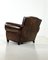 Art Deco Armchair in Leather 6