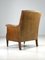 Fauteuil Vintage en Cuir Marron 2