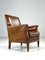 Fauteuil Vintage en Cuir Marron 7